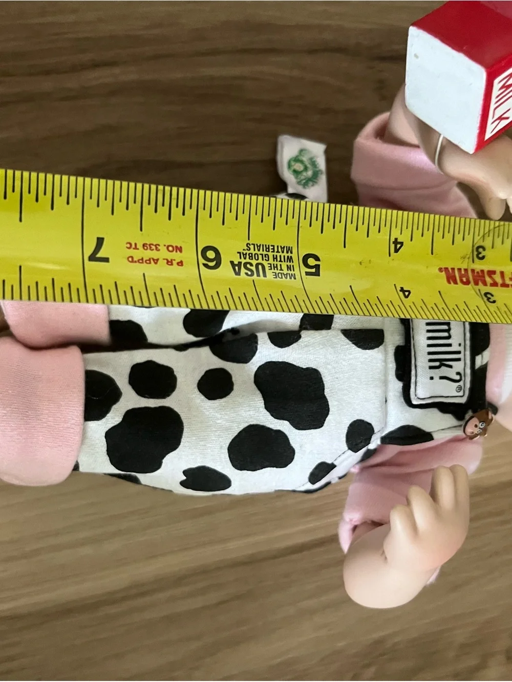 Danbury Porcelain Cabbage Patch Doll Dairy Cow Got Milk Elsie Jean